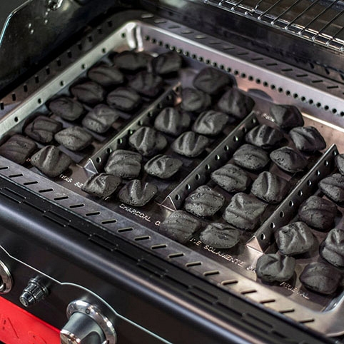   HYBRID GAS AND CHARCOAL