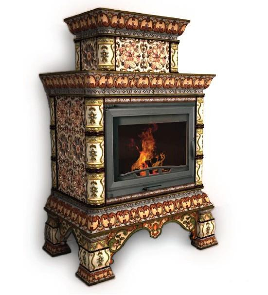 Каминная облицовка КИМРПЕЧЬ Кострома пристенный двухъярусный Каминная облицовка КИМРПЕЧЬ Кострома пристенный двухъярусный