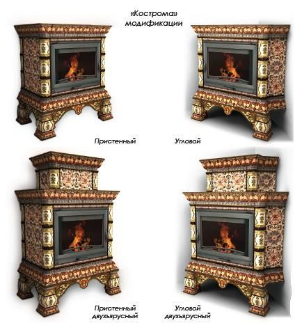 Каминная облицовка КИМРПЕЧЬ Кострома пристенный двухъярусный Каминная облицовка КИМРПЕЧЬ Кострома пристенный двухъярусный