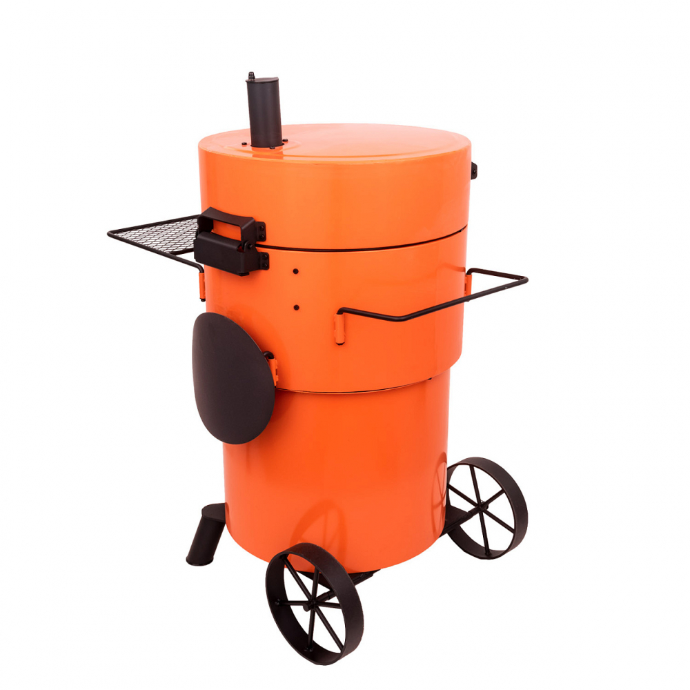 Коптильня Oklahoma Joe's Drum Bronco Pro (оранжевая) Коптильня Oklahoma Joe's Drum Bronco Pro (оранжевая)