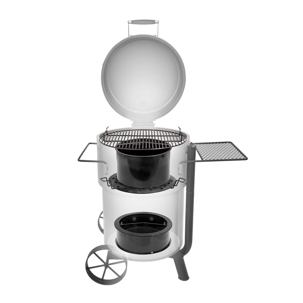 Коптильня Oklahoma Joe's Drum Bronco Pro (оранжевая) Коптильня Oklahoma Joe's Drum Bronco Pro (оранжевая)