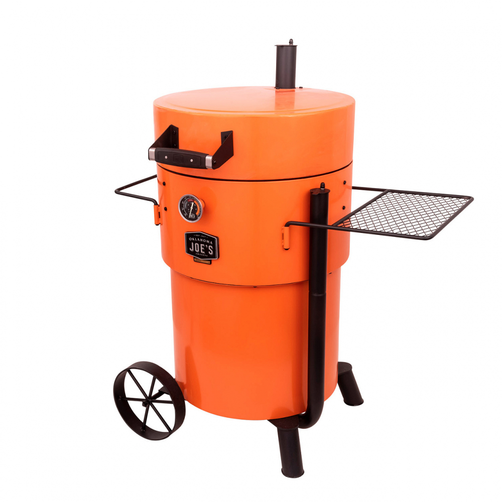 Коптильня Oklahoma Joe's Drum Bronco Pro (оранжевая) Коптильня Oklahoma Joe's Drum Bronco Pro (оранжевая)